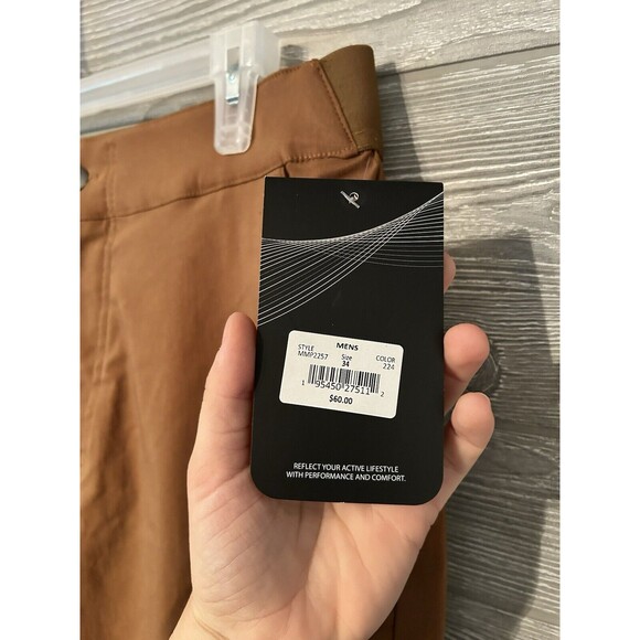 Swiss Alps MMP2257 Mens Paramount Stretch Pant,‎ Desert Khaki Size 34 - Picture 4 of 11